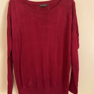 Banana Republic medium burgundy sweater